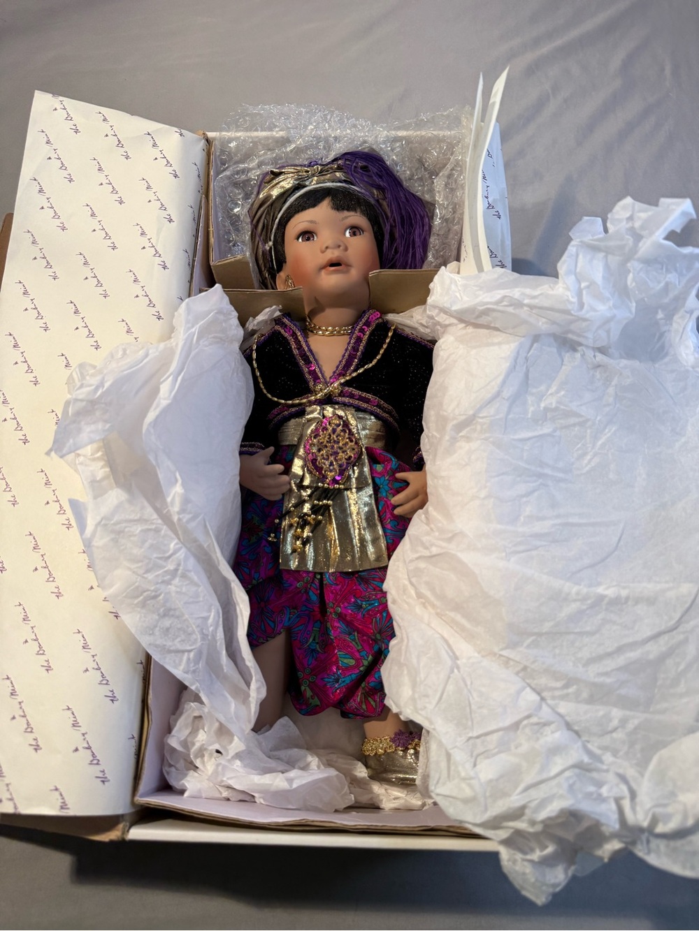 Danbury Mint Aladdin porcelain doll